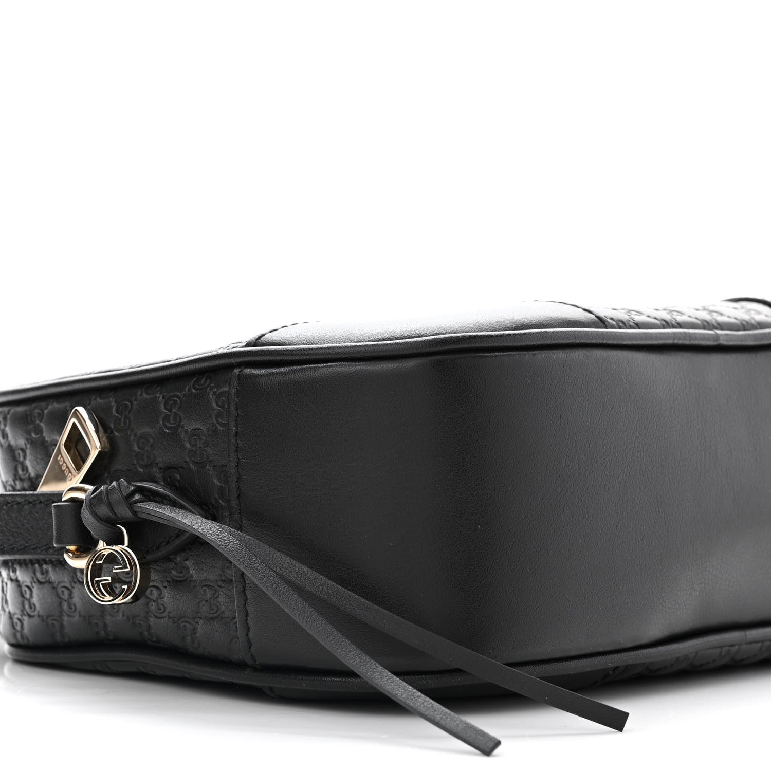 Gucci Microguccissima Mini Bree Messenger Bag Black 9 of 10