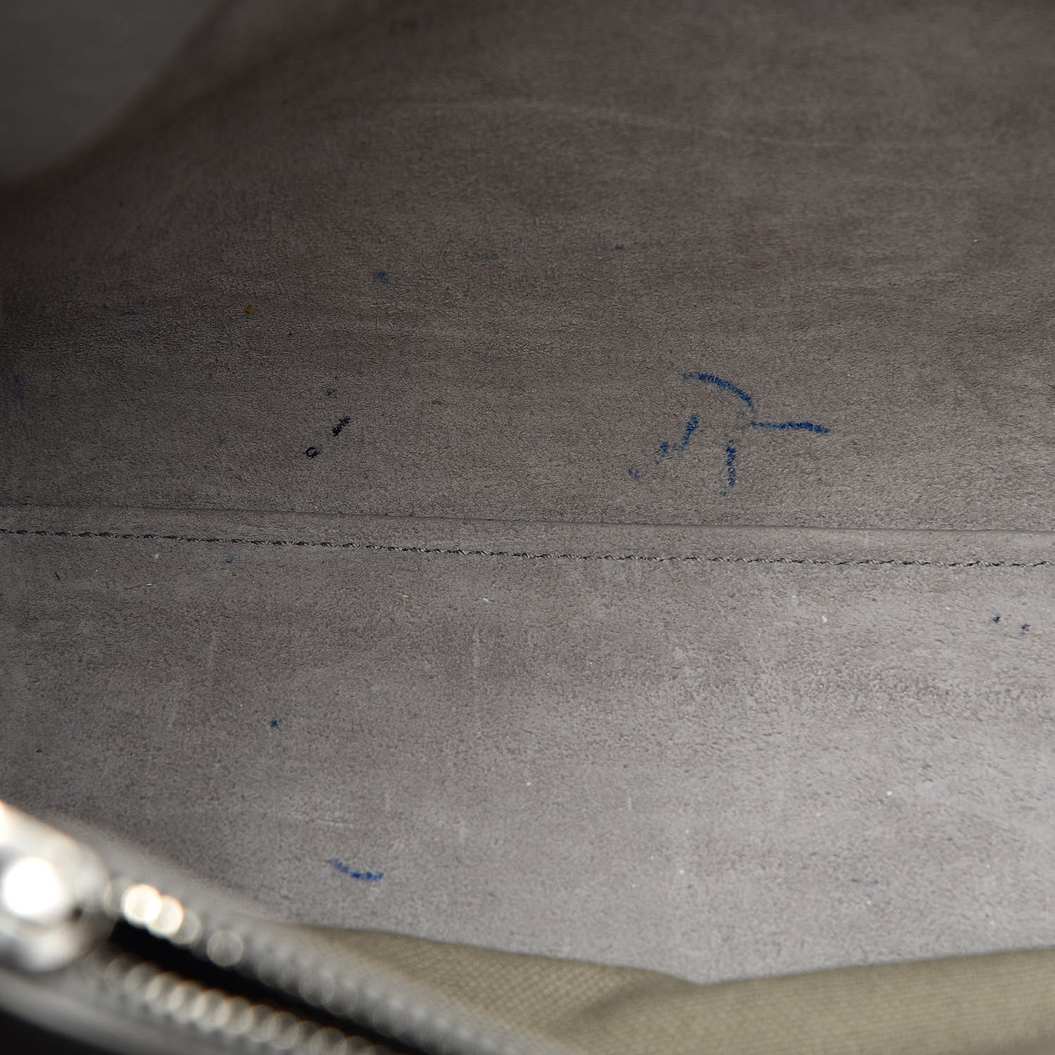 Saint Laurent Grained Calfskin Small Supple Sac De Jour Grey 13 of 20