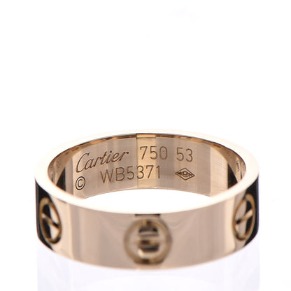 Cartier 18K Yellow Gold 5.5mm LOVE Ring 53 6.25 4 of 4