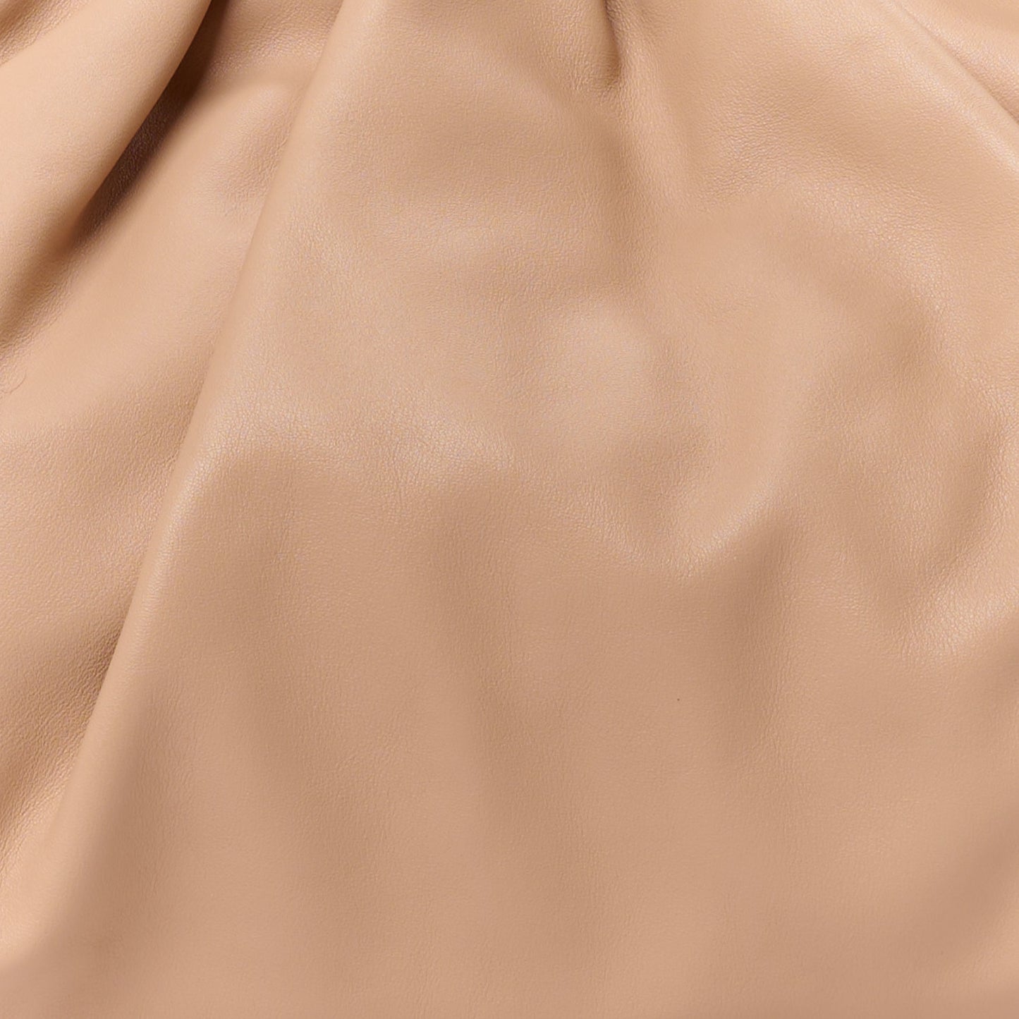Smooth Butter Calf The Pouch Oversized Clutch Nude