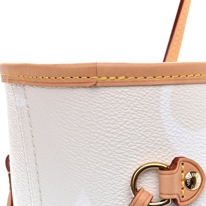 Louis Vuitton Monogram Giant By The Pool Neverfull MM Blue 11 of 11