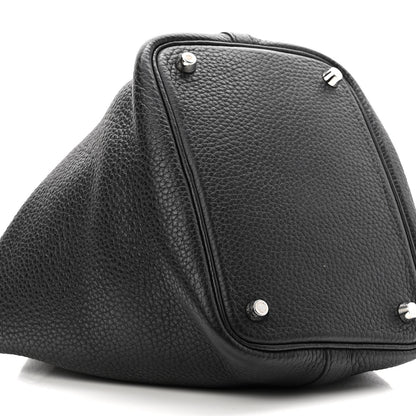 Hermes Taurillon Clemence Picotin Lock 18 PM Black 9 of 10