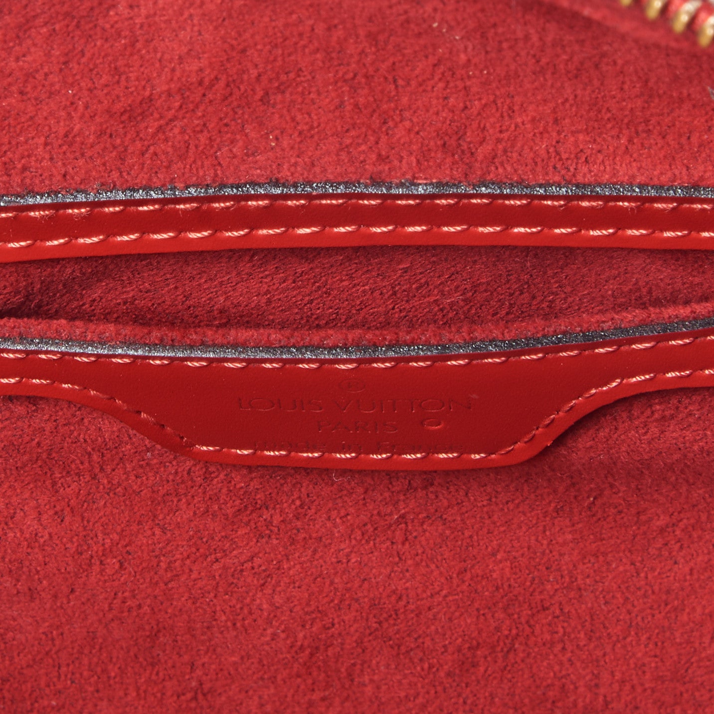 Louis Vuitton Epi Soufflot Castillan Red 7 of 8