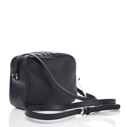 Gucci Pebbled Calfskin Small Soho Disco Bag Blue 3 of 7