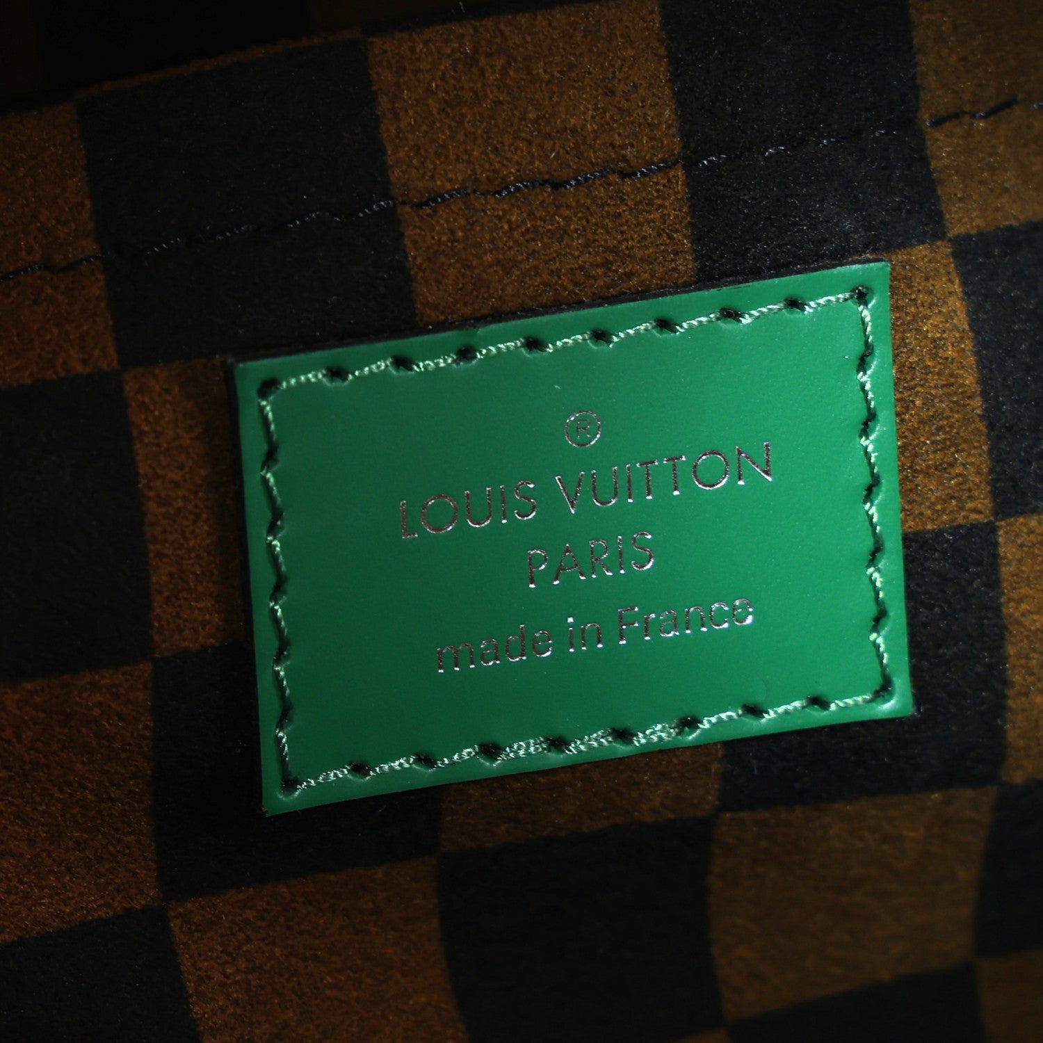 Louis Vuitton Damier Valisette BB Black White 6 of 10