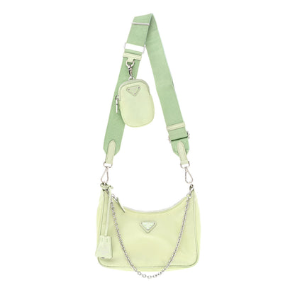 Prada Re-Nylon Saffiano Re-Edition 2005 Shoulder Bag Acqua 1 of 16