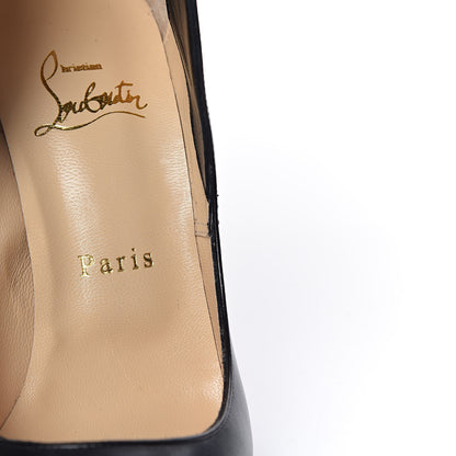 Christian Louboutin Shiny Nappa Victorina 100 Pumps 35.5 Black 11 of 14