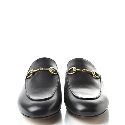 Gucci Calfskin Womens Princetown Slippers 38.5 Black 2 of 11