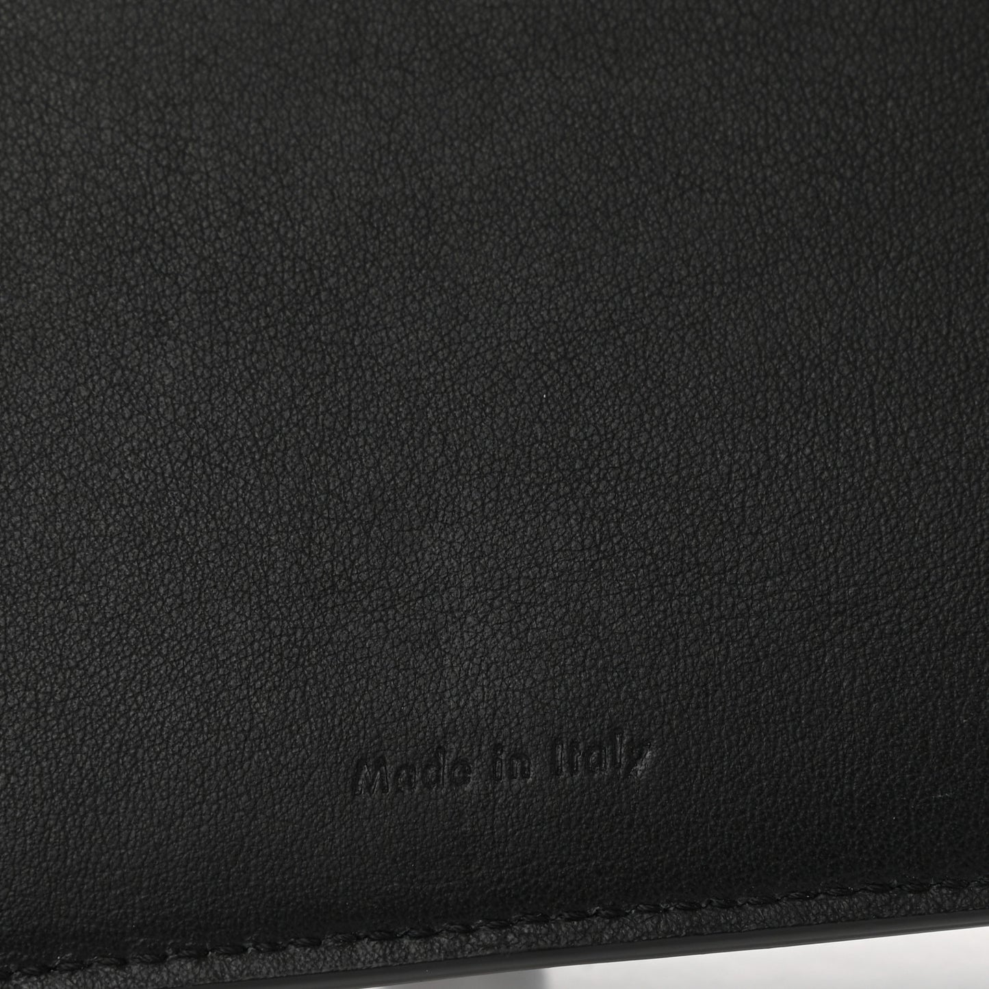 Lizard Calfskin Large Multifunction Strap Wallet Black