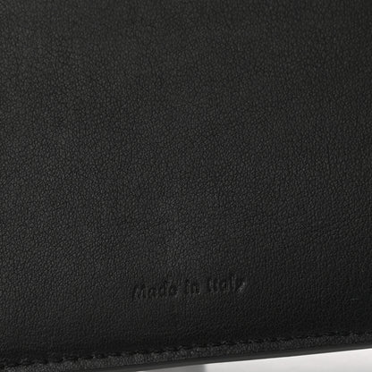 Celine Lizard Calfskin Large Multifunction Strap Wallet Black 7 of 9