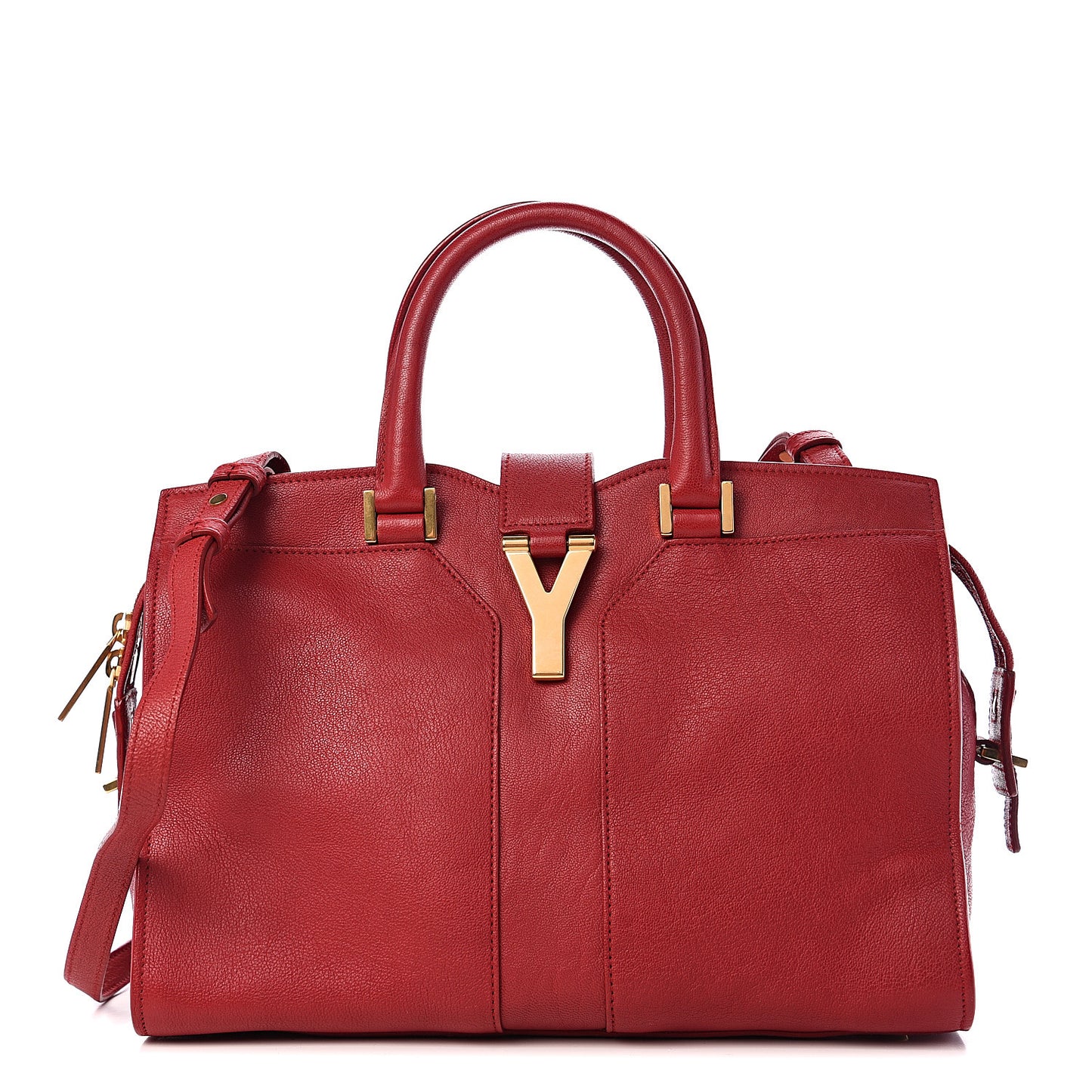 Sheepskin Small Cabas ChYc Rouge Orient