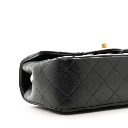 Chanel Caviar Quilted Mini Rectangular Flap Black 9 of 12