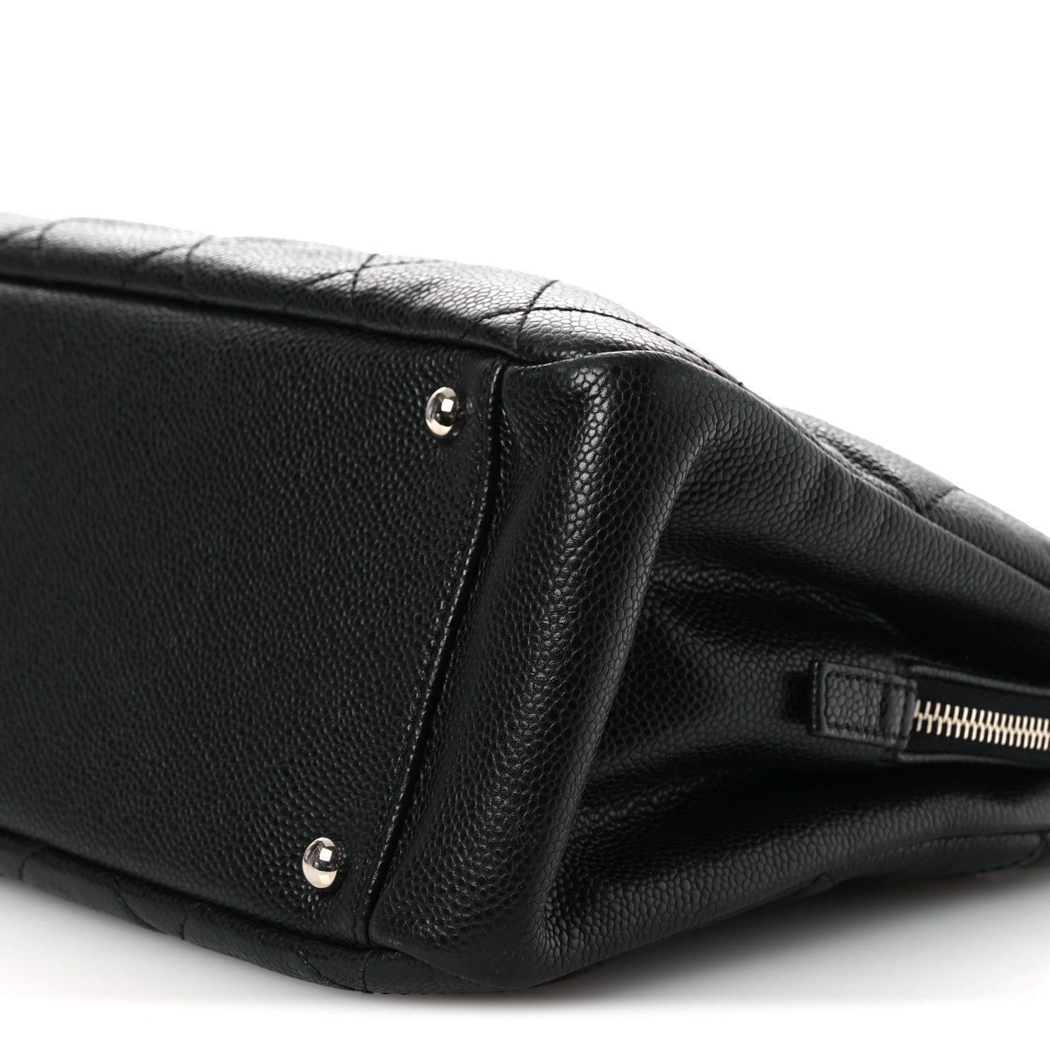 Chanel Caviar Quilted Timeless CC Soft Tote Black 10 of 11