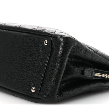 Chanel Caviar Quilted Timeless CC Soft Tote Black 10 of 11