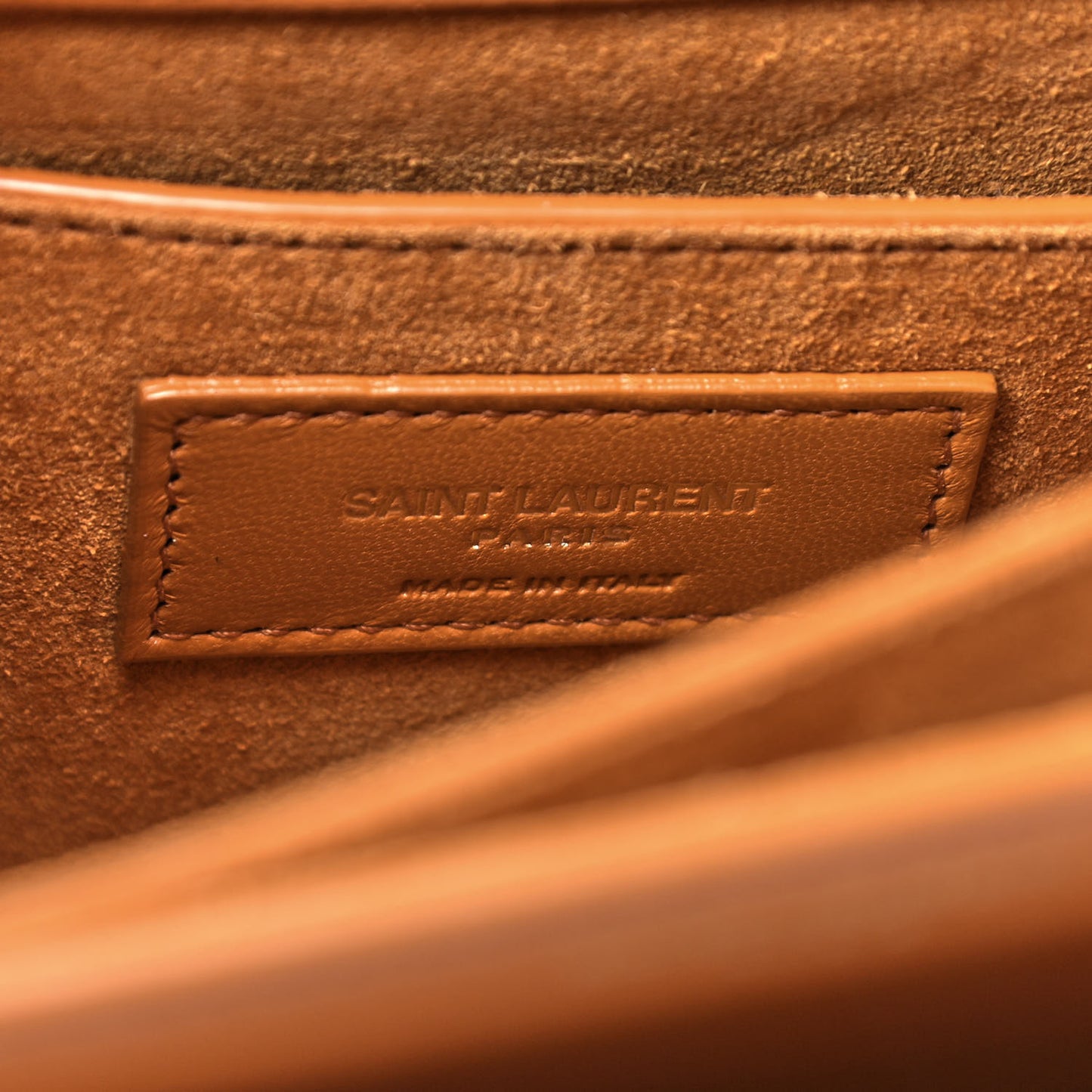 Calfskin Medium Monogram Sunset Curry