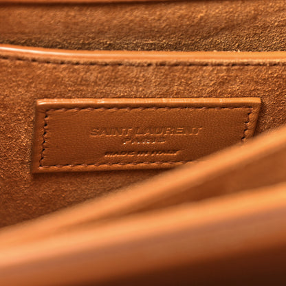 Saint Laurent Calfskin Medium Monogram Sunset Curry 7 of 8