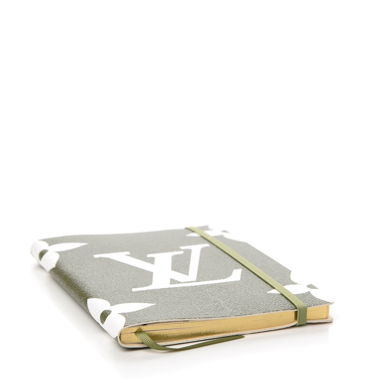 Louis Vuitton Monogram Giant Notebook Kaki Beige 3 of 5