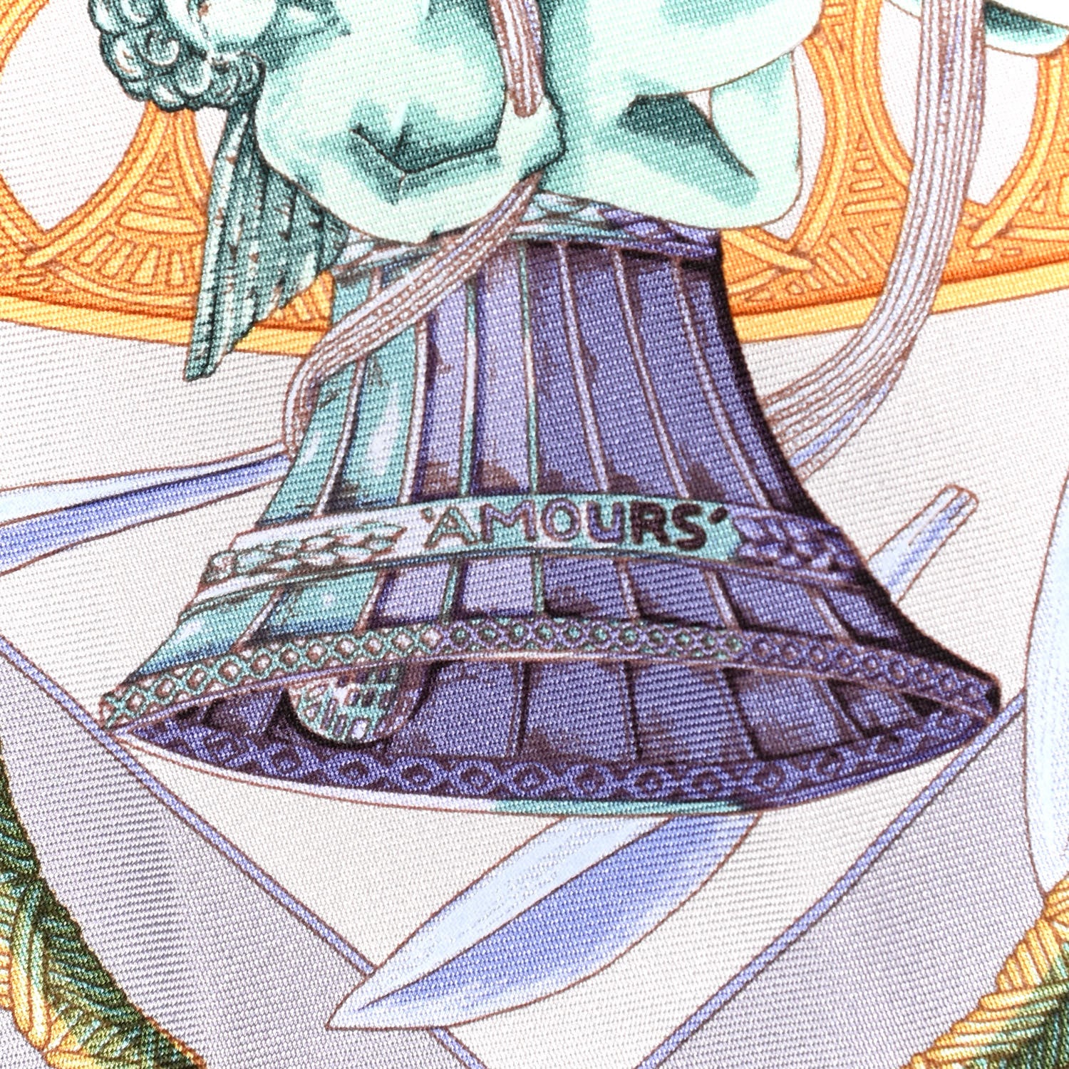 Hermes Silk Mousseline Amours Scarf 90 5 of 8