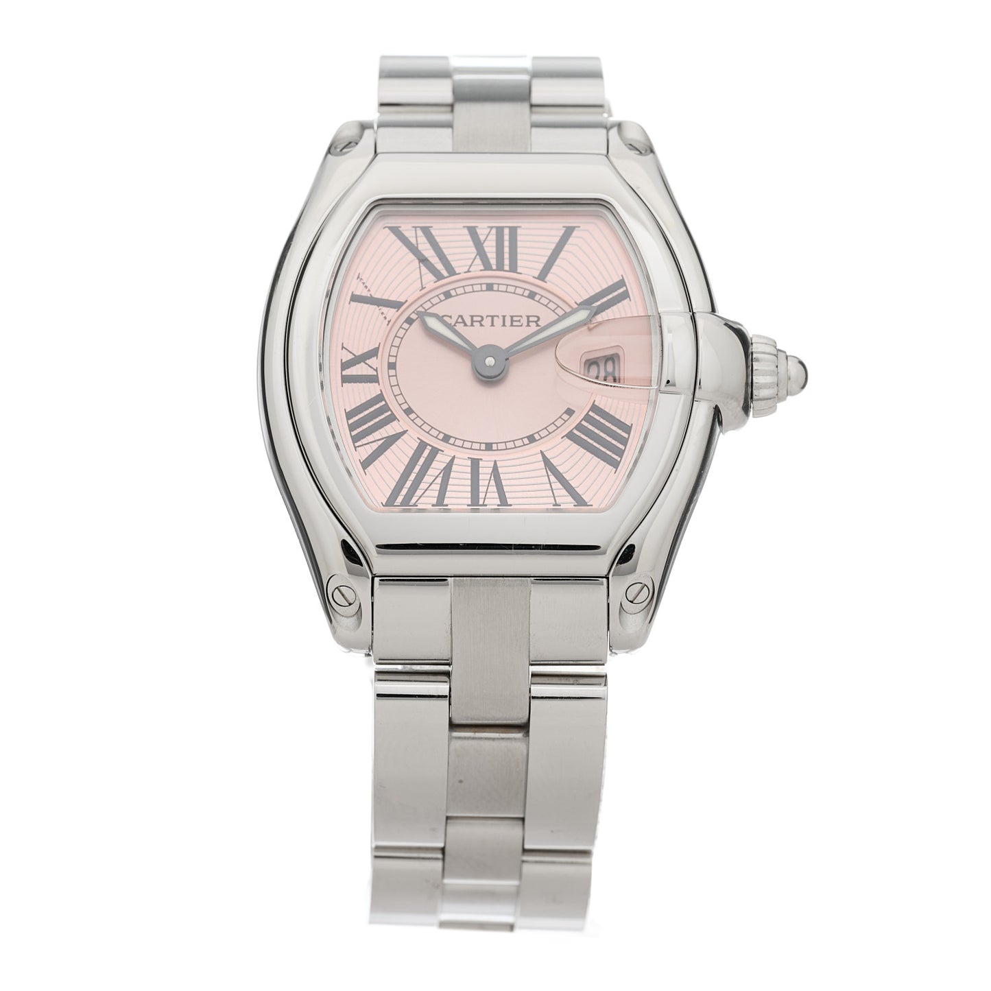 Stainless Steel 31mm Roadster Quartz Watch Pink