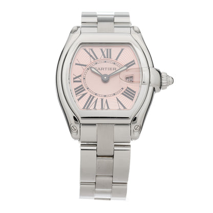 Cartier Stainless Steel 31mm Roadster Quartz Watch Pink 1 of 4