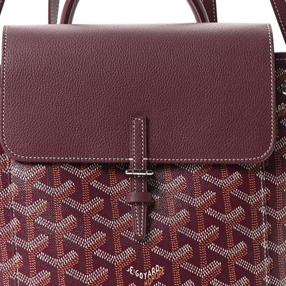 Goyard Goyardine Calfskin Mini Alpin Backpack Bordeaux 7 of 9
