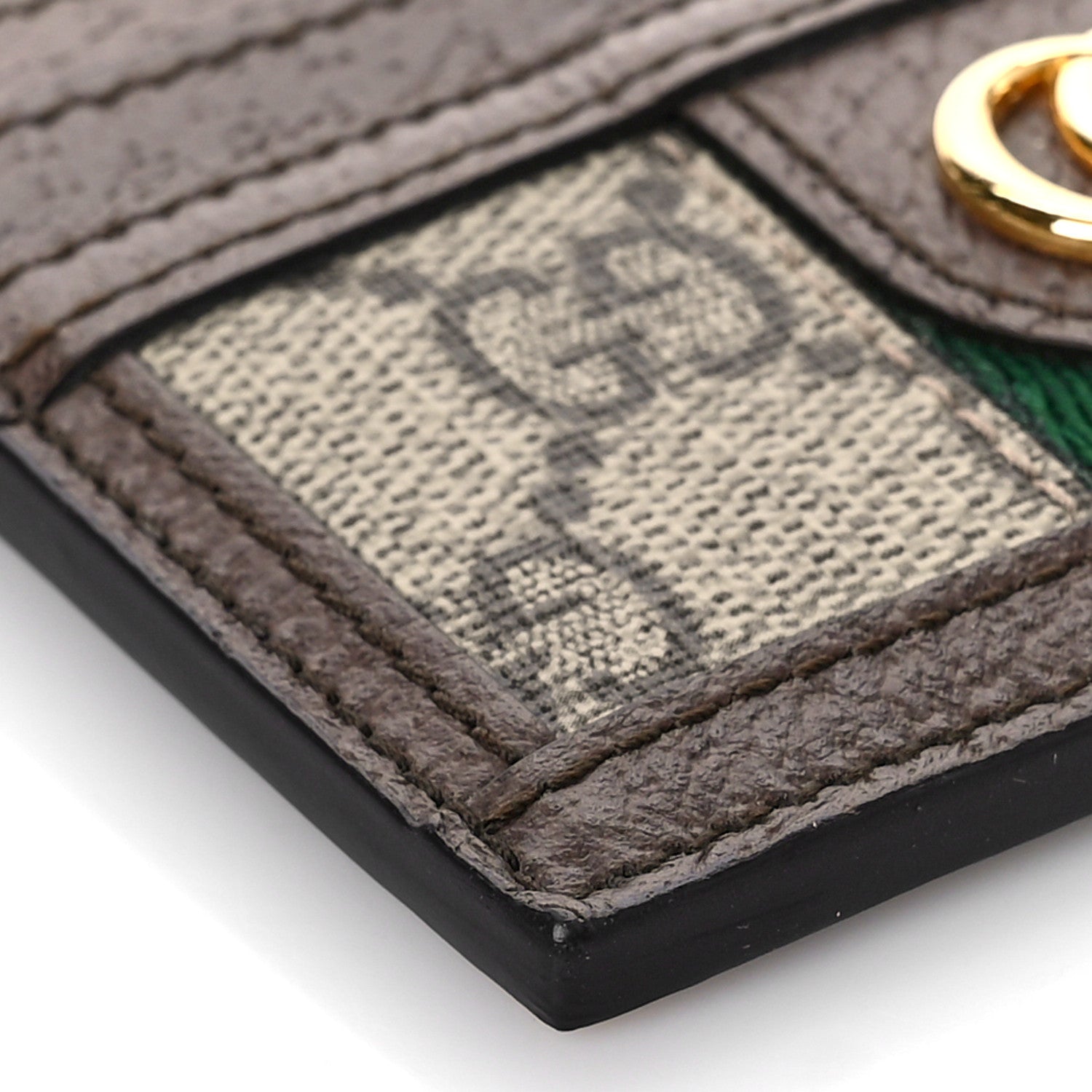 Gucci GG Supreme Monogram Ophidia Card Holder Brown 6 of 8