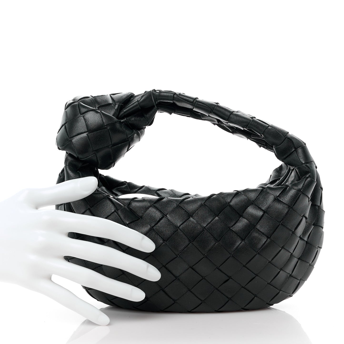 Nappa Intrecciato Mini Jodie Black