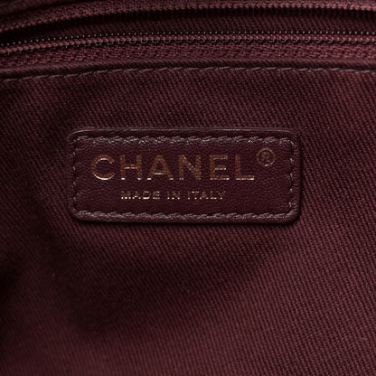 Chanel Calfskin Quilted Large Soft Elegance Tote Black 6 of 11