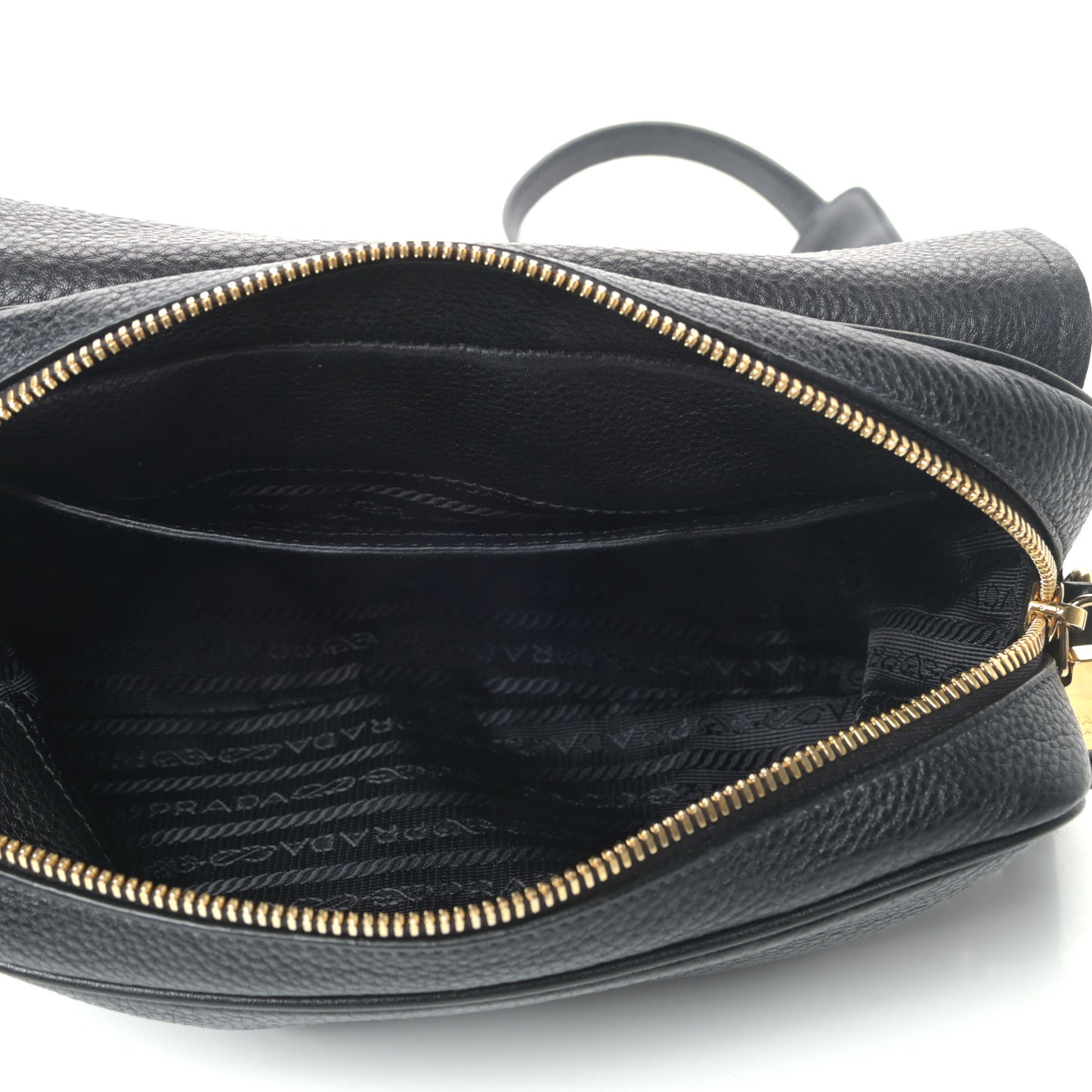 Vitello Phenix Crossbody Bag Black