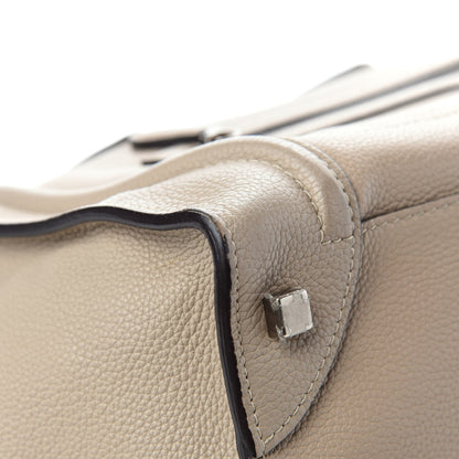 Celine Drummed Calfskin Mini Luggage Dune 17 of 19