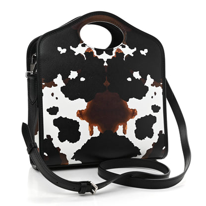 Burberry Calfskin Cow Print Mini Pocket Bag Multicolor 3 of 8