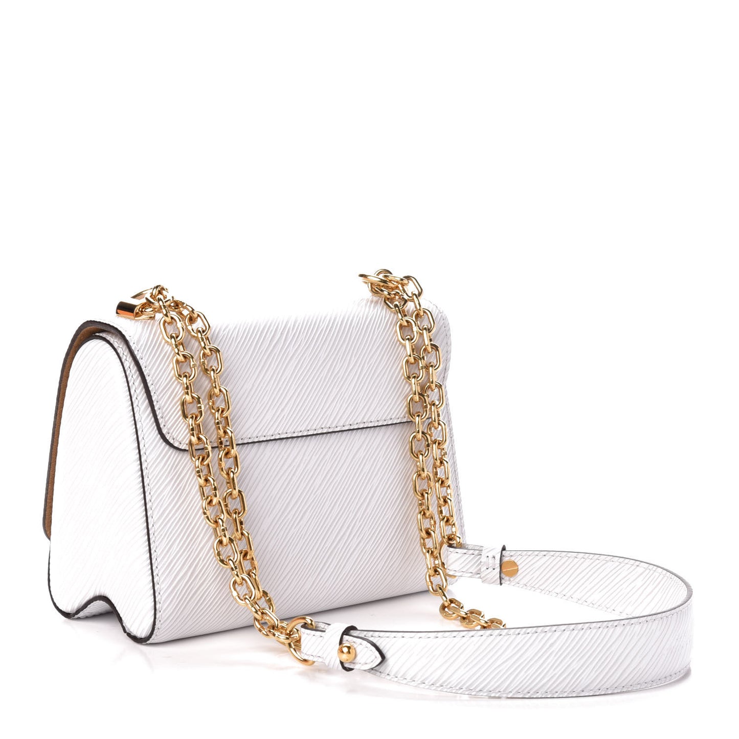 Epi Twist Shoulder Bag PM White
