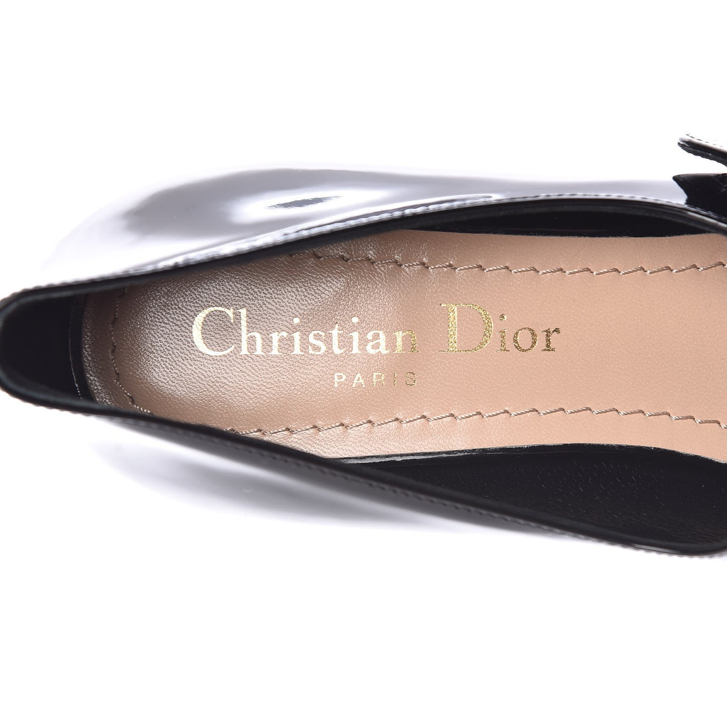 Patent Baby-D Ballet Pumps 36 Black
