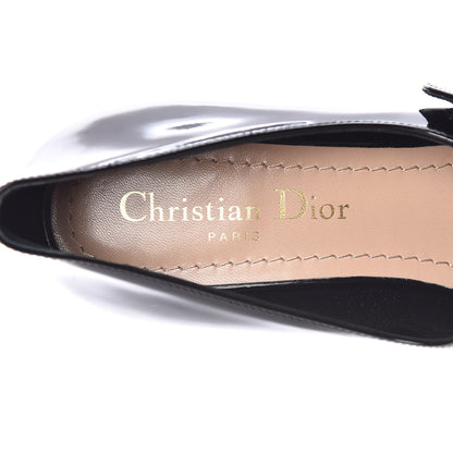 Christian Dior Patent Baby-D Ballet Pumps 36 Black 7 of 8
