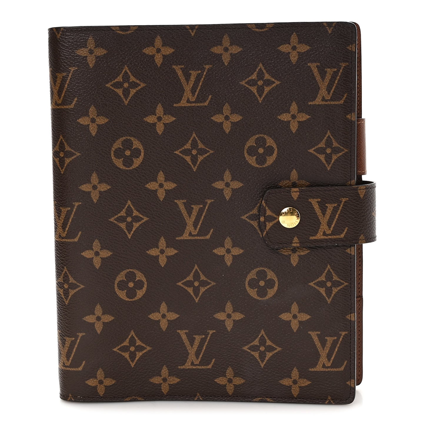Monogram Large Ring Agenda Cover