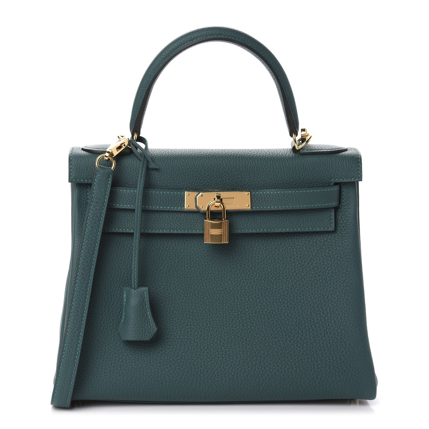 Hermes Togo Kelly Retourne 28 Malachite 1 of 39
