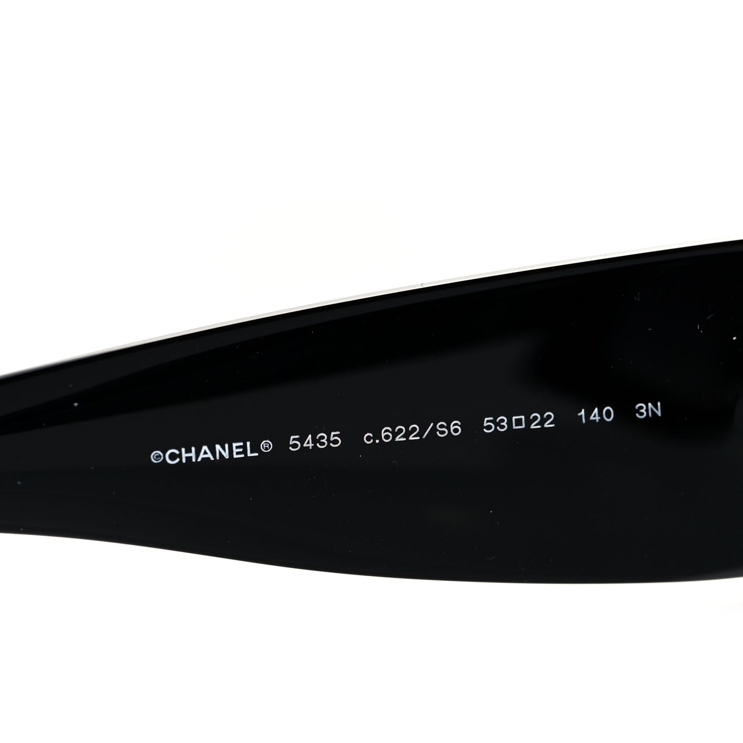 Acetate Rectangle Sunglasses 5435 Black