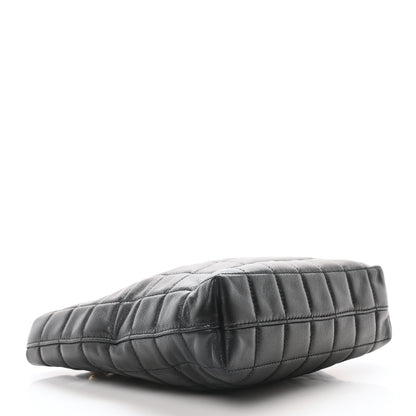 Saint Laurent Lambskin Carre Quilted Mini Shopping Bag Black 4 of 10