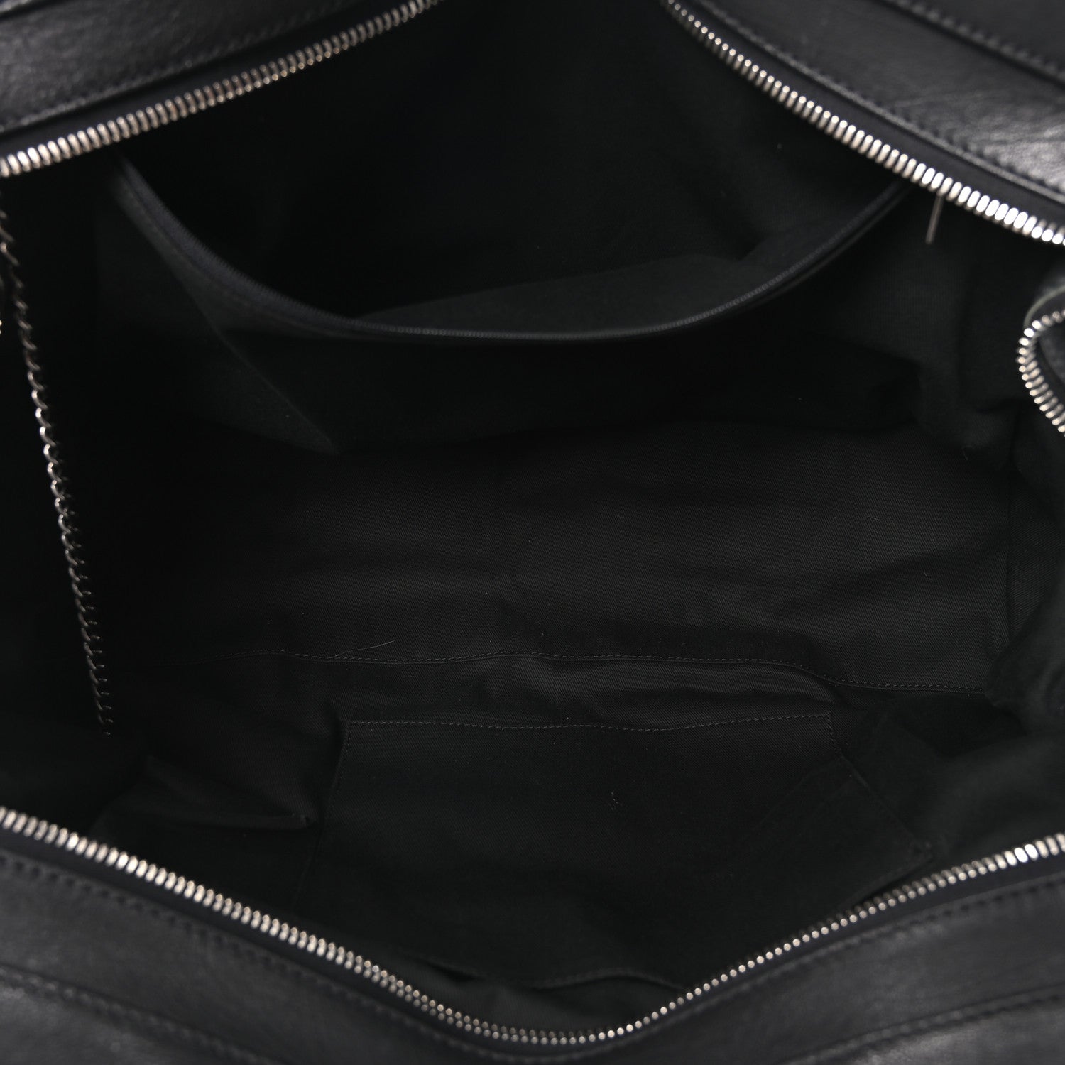 Chanel Calfskin Terrycloth Quilted Large Reissue Bowling Bag Tote Black 4 of 9