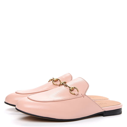 Gucci Malaga Kid Womens Princetown Slippers 37.5 Perfect Pink 3 of 10