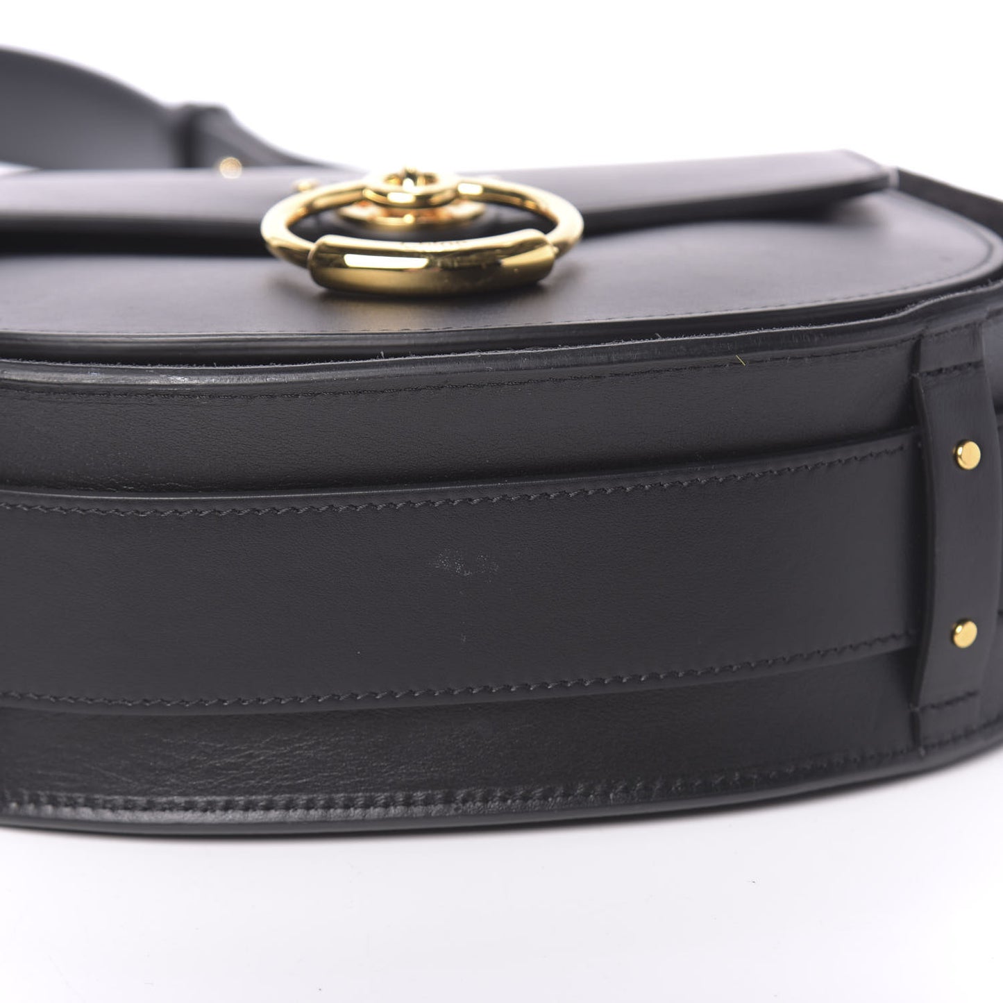 Calfskin Large Tess Bag Black