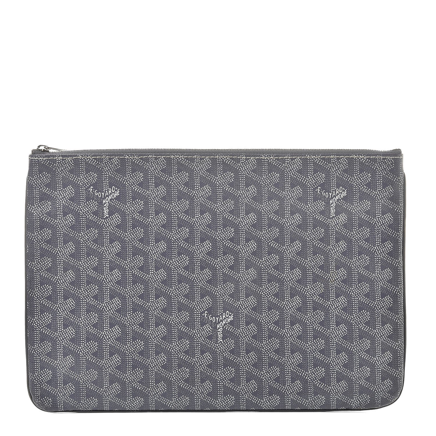 Goyard Goyardine Senat Pochette MM Grey 1 of 9