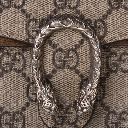 Gucci GG Supreme Monogram Super Mini Dionysus Shoulder Bag Taupe 3 of 11