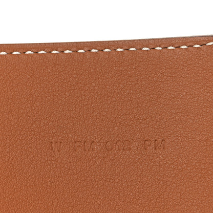 Hermes Swift Shearling Kelly Pocket Plush Shoulder Strap Gold 5 of 6