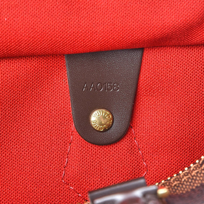 Louis Vuitton Damier Ebene Speedy 30 7 of 7