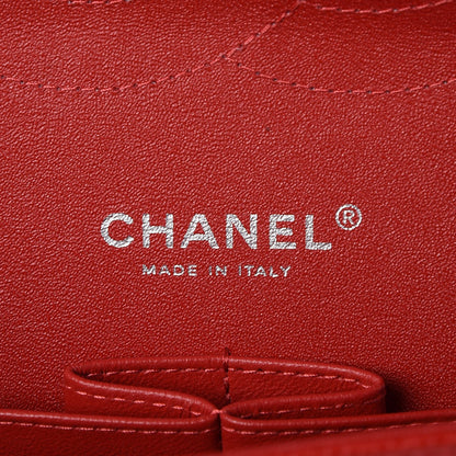 Chanel Caviar Quilted Jumbo Double Flap Red 7 of 9