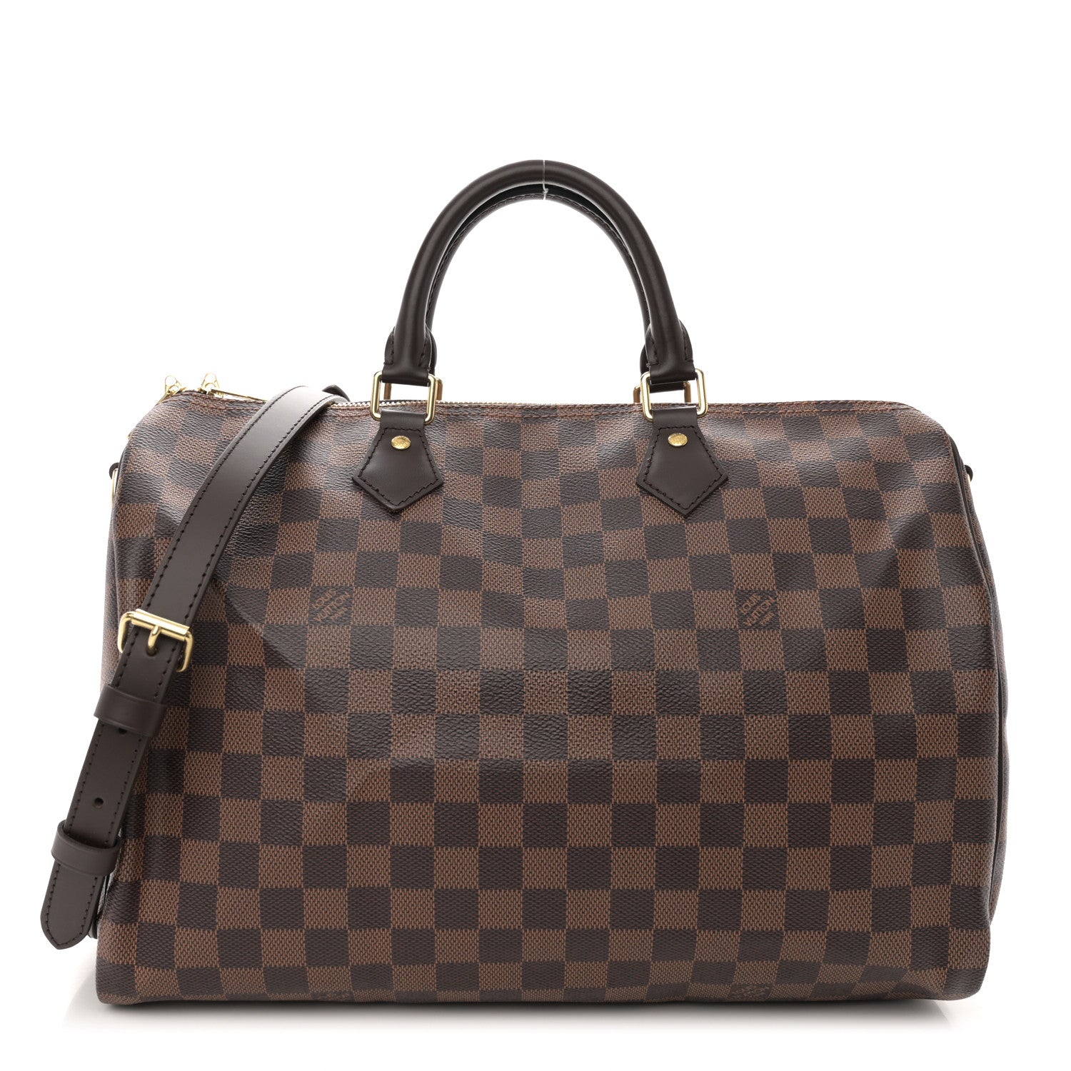 Louis Vuitton Damier Ebene Speedy Bandouliere 35 1 of 9
