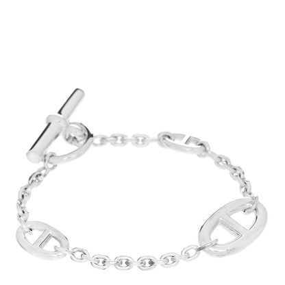 Hermes Sterling Silver Farandole Bracelet LG 1 of 3