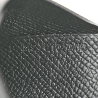 Hermes Epsom Calvi Duo Card Case Black 7 of 8