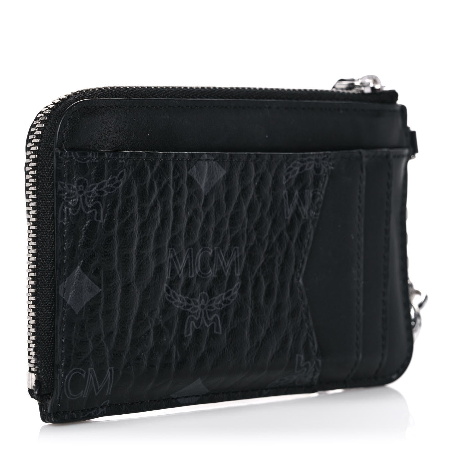 MCM Visetos Patricia Card Case Black 3 of 10